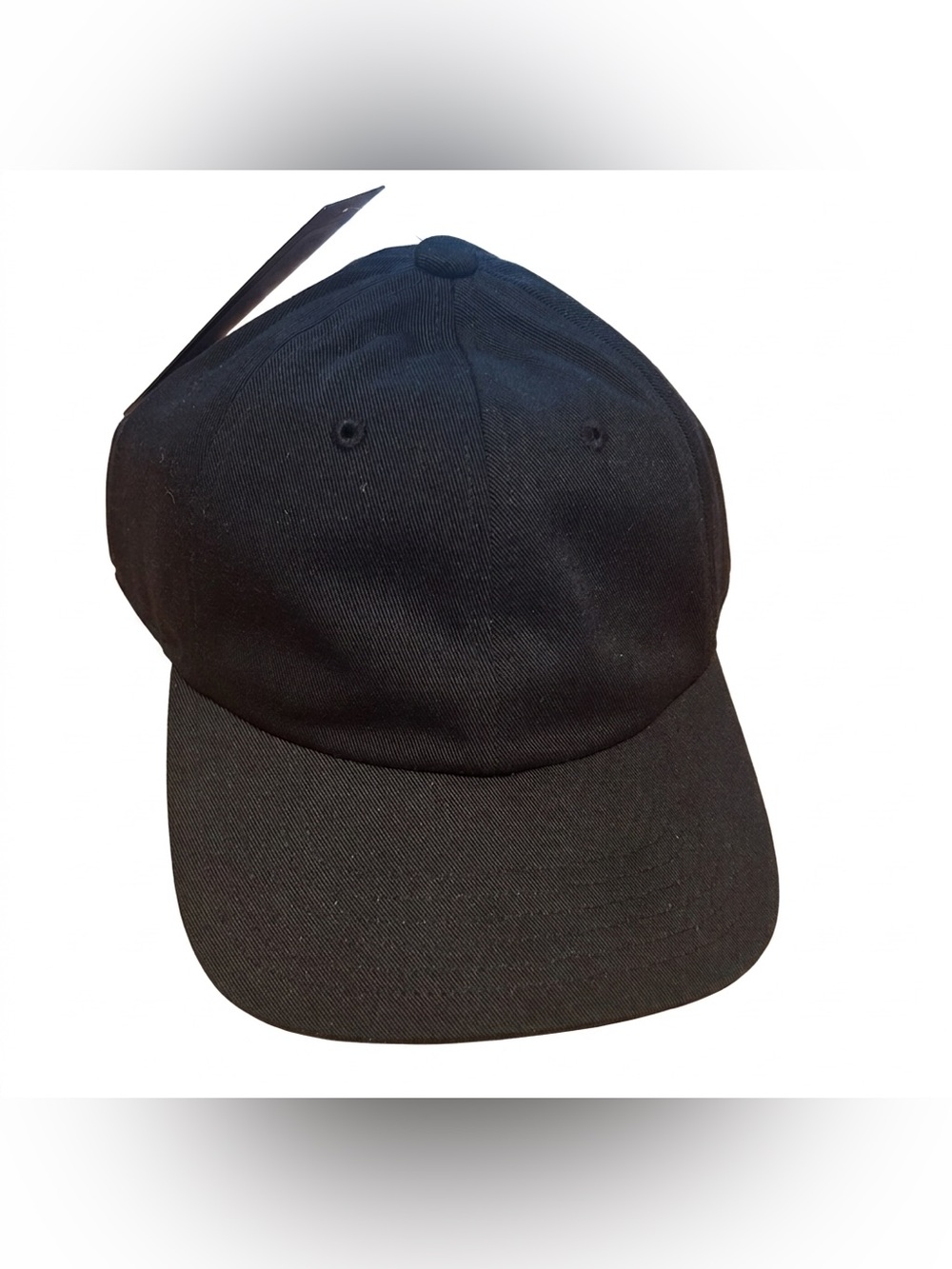 Converse Blank Tipoff Baseball Cap MPU Black Adjustable Hat NWT